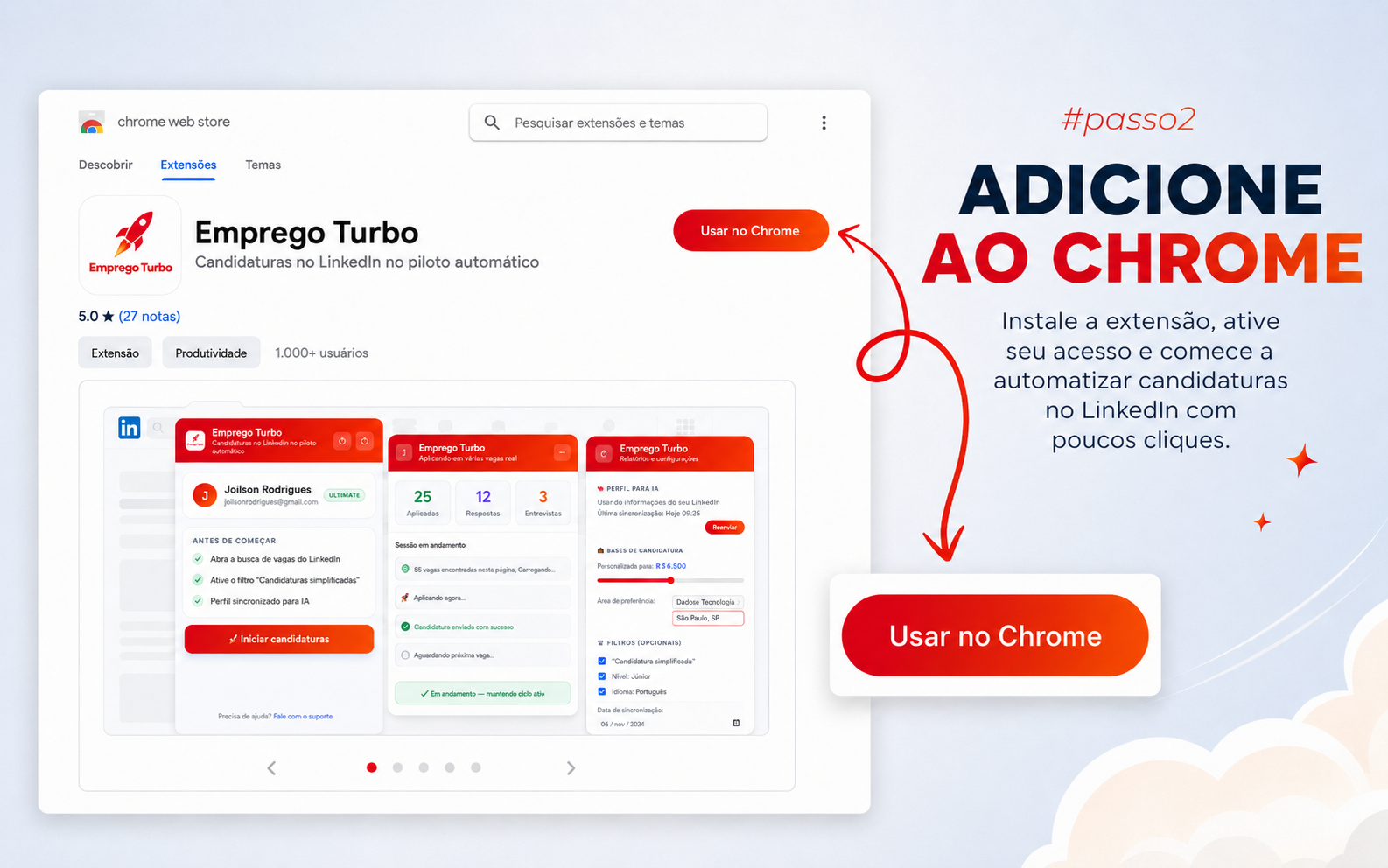 Adicione ao Chrome
