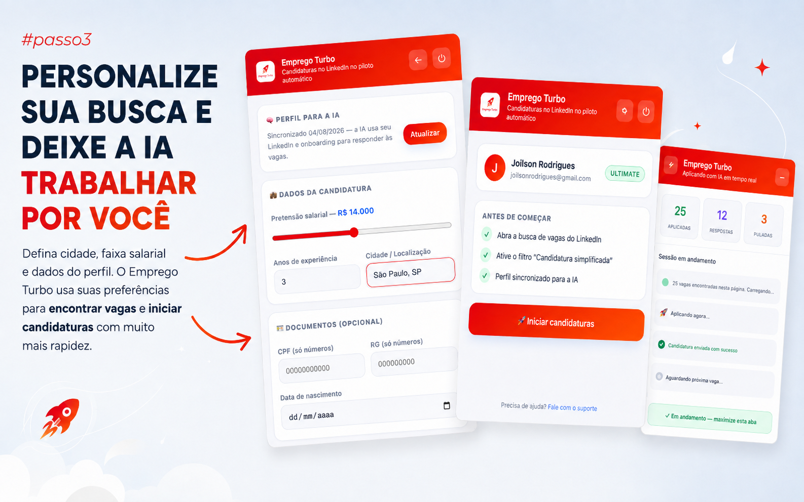 Personalize sua busca e deixe a IA trabalhar por você